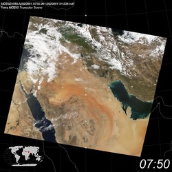 Level 1B Image at: 0750 UTC