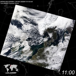 Level 1B Image at: 1100 UTC