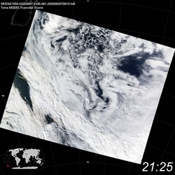 Level 1B Image at: 2125 UTC