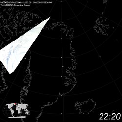 Level 1B Image at: 2220 UTC