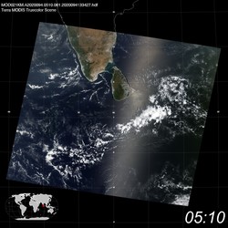 Level 1B Image at: 0510 UTC