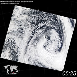 Level 1B Image at: 0525 UTC