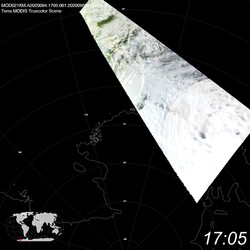 Level 1B Image at: 1705 UTC