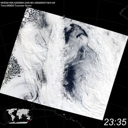 Level 1B Image at: 2335 UTC