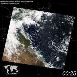 Level 1B Image at: 0025 UTC