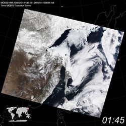 Level 1B Image at: 0145 UTC