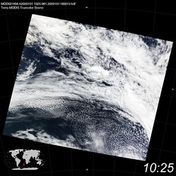 Level 1B Image at: 1025 UTC