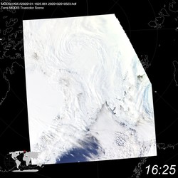 Level 1B Image at: 1625 UTC