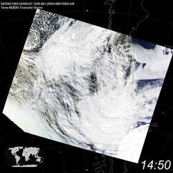 Level 1B Image at: 1450 UTC