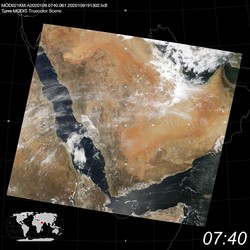 Level 1B Image at: 0740 UTC