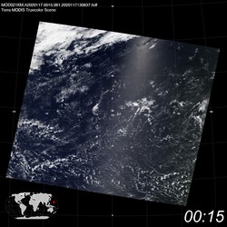 Level 1B Image at: 0015 UTC