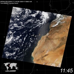 Level 1B Image at: 1145 UTC