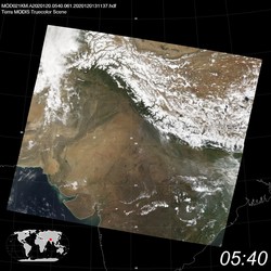 Level 1B Image at: 0540 UTC