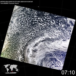 Level 1B Image at: 0710 UTC