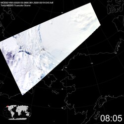 Level 1B Image at: 0805 UTC