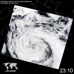 Level 1B Image at: 2310 UTC