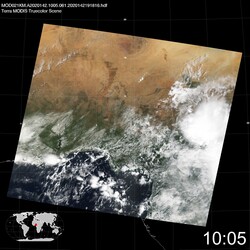 Level 1B Image at: 1005 UTC