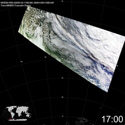 Level 1B Image at: 1700 UTC