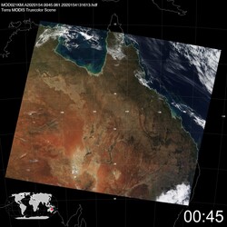 Level 1B Image at: 0045 UTC