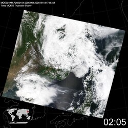 Level 1B Image at: 0205 UTC