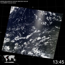 Level 1B Image at: 1345 UTC