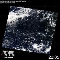 Level 1B Image at: 2205 UTC