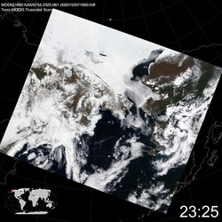 Level 1B Image at: 2325 UTC