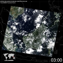 Level 1B Image at: 0300 UTC