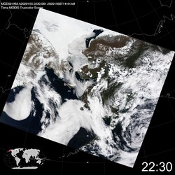 Level 1B Image at: 2230 UTC