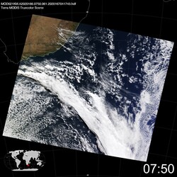 Level 1B Image at: 0750 UTC