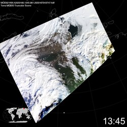 Level 1B Image at: 1345 UTC