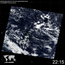 Level 1B Image at: 2215 UTC