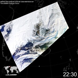 Level 1B Image at: 2230 UTC