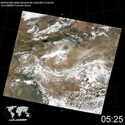 Level 1B Image at: 0525 UTC