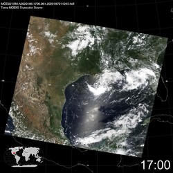 Level 1B Image at: 1700 UTC