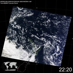 Level 1B Image at: 2220 UTC