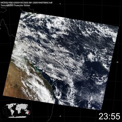 Level 1B Image at: 2355 UTC