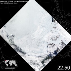 Level 1B Image at: 2250 UTC