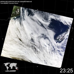 Level 1B Image at: 2325 UTC