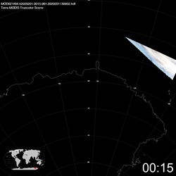 Level 1B Image at: 0015 UTC