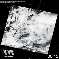 Level 1B Image at: 0045 UTC