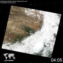 Level 1B Image at: 0405 UTC