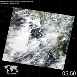 Level 1B Image at: 0550 UTC