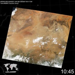 Level 1B Image at: 1045 UTC