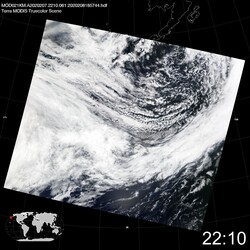 Level 1B Image at: 2210 UTC