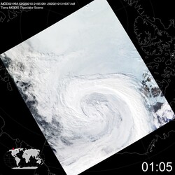 Level 1B Image at: 0105 UTC