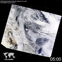 Level 1B Image at: 0500 UTC