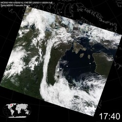 Level 1B Image at: 1740 UTC