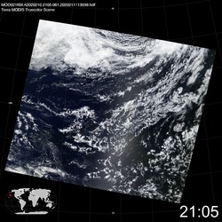 Level 1B Image at: 2105 UTC