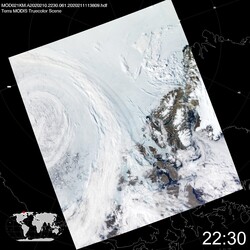 Level 1B Image at: 2230 UTC